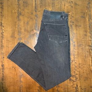 Roark Black Stoned Wash Denim Jeans